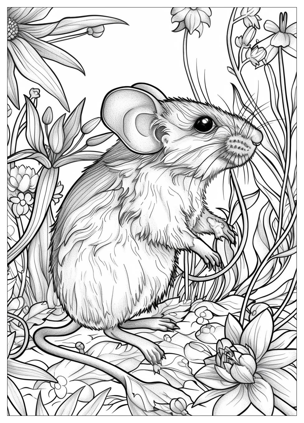 Mouse Coloring Pages-20