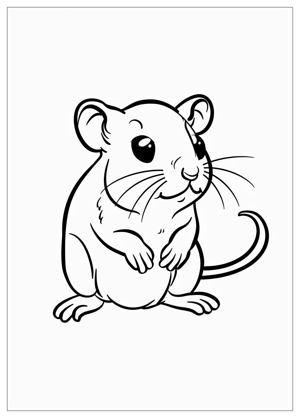Mouse Coloring Pages-8