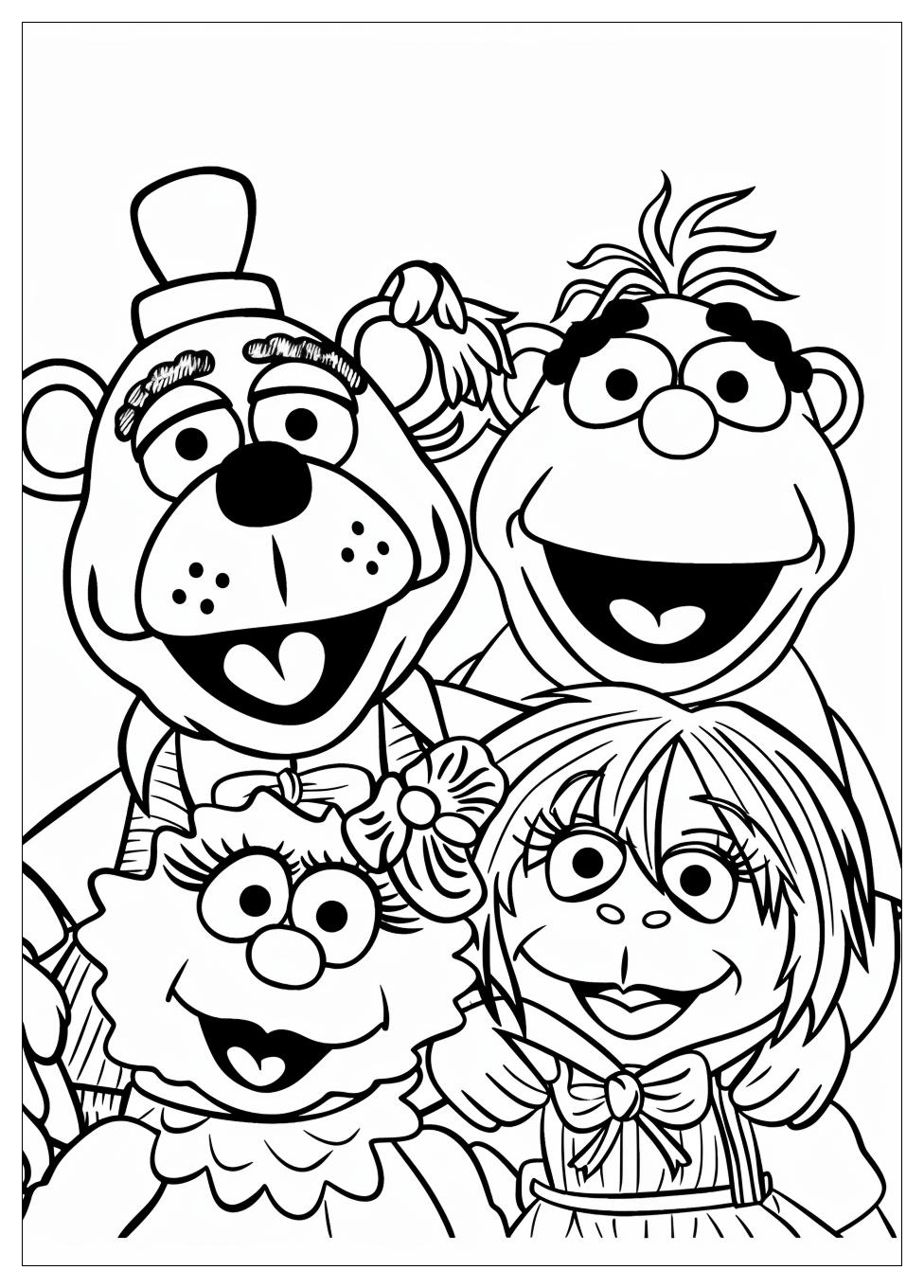 Muppets Coloring Pages-11