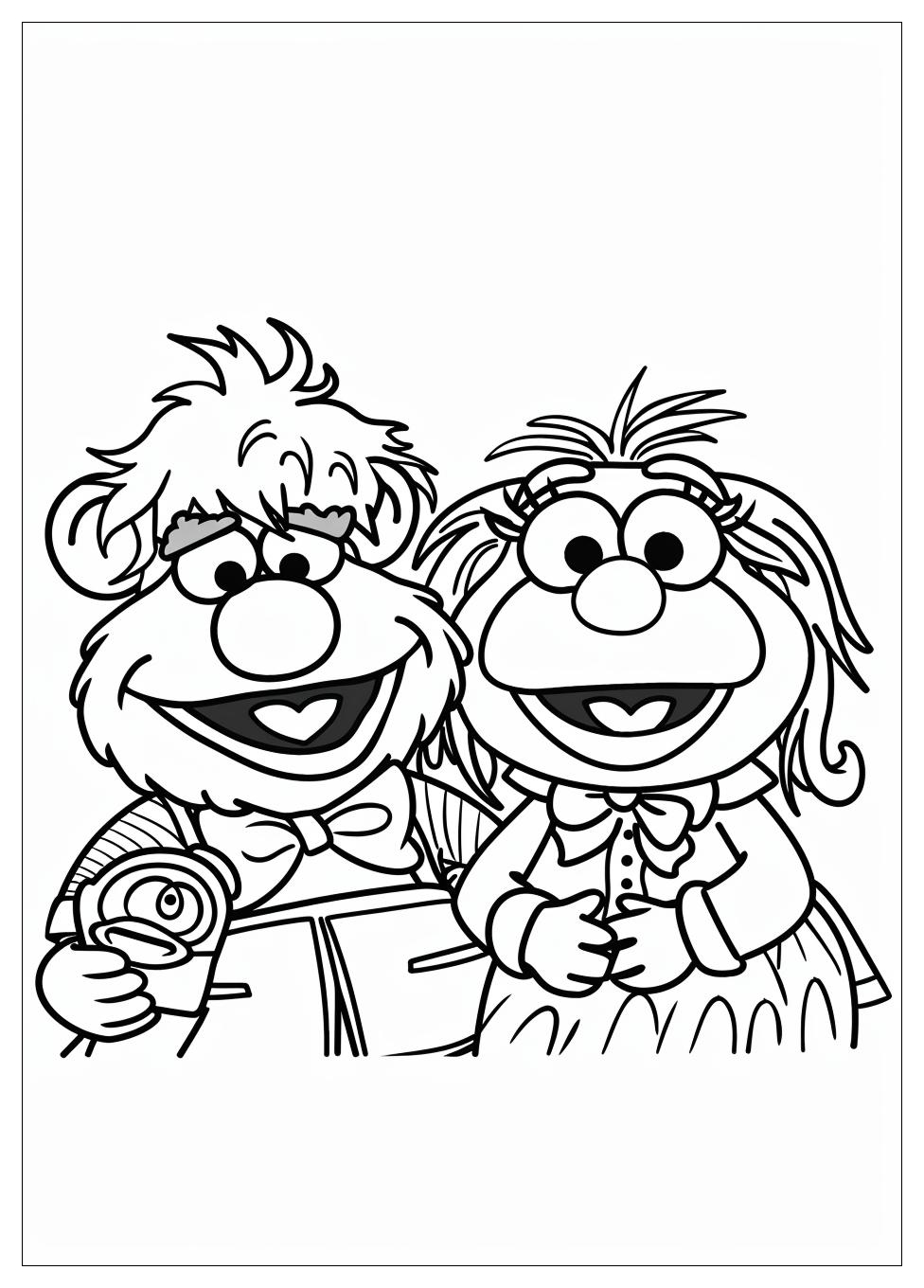 Muppets Coloring Pages-12