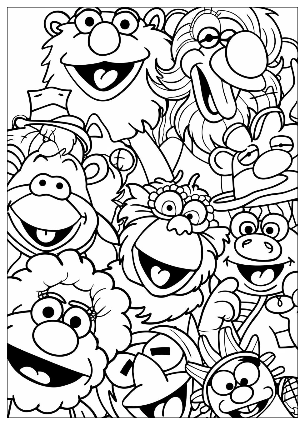 Muppets Coloring Pages-13
