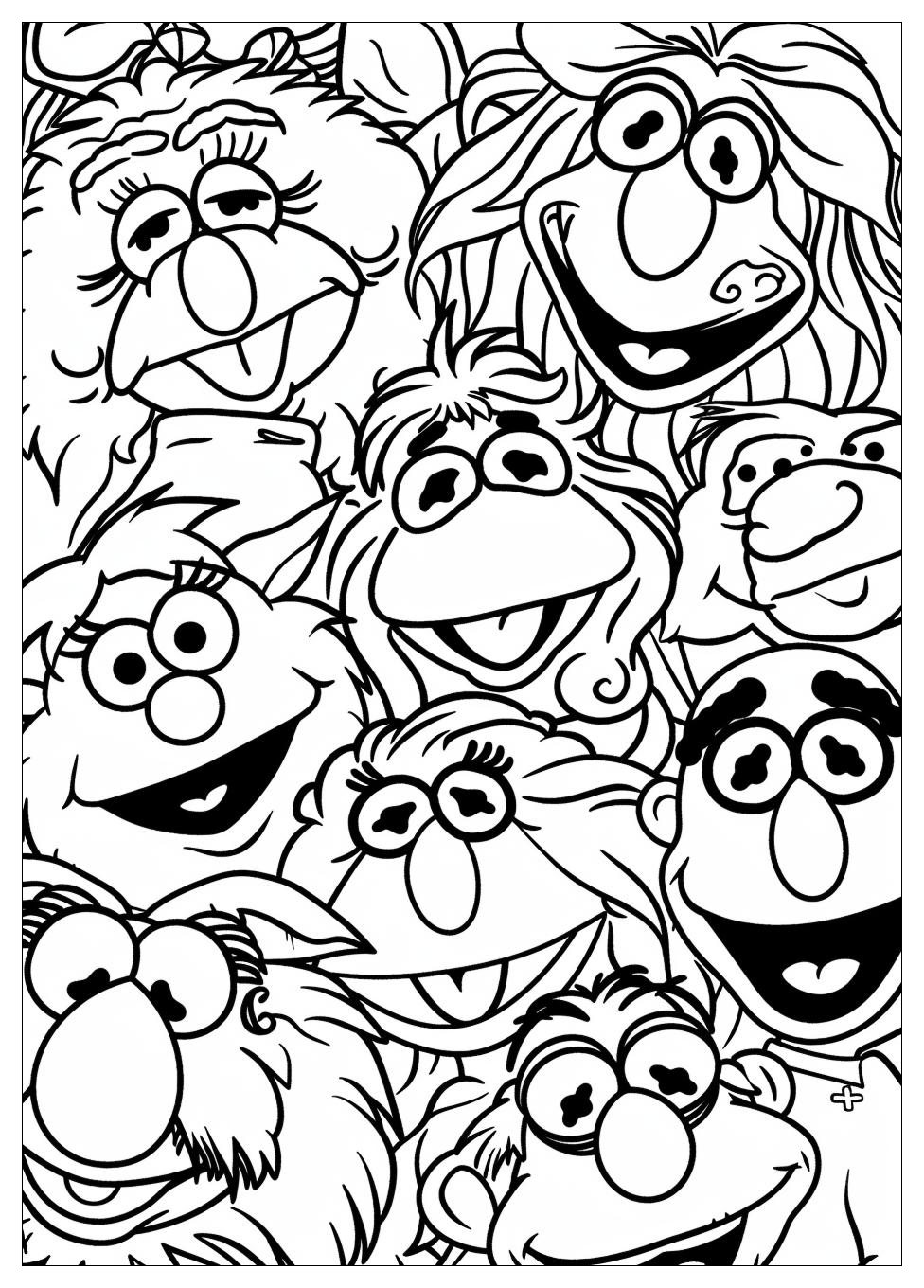 Muppets Coloring Pages-14