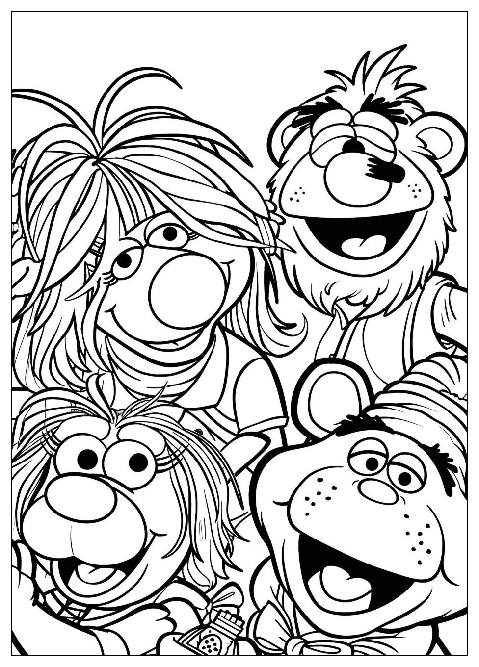 Muppets Coloring Pages-16