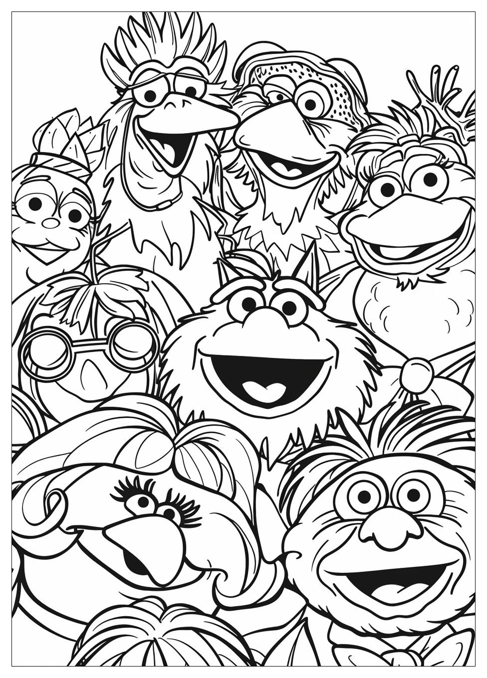 Muppets Coloring Pages-18
