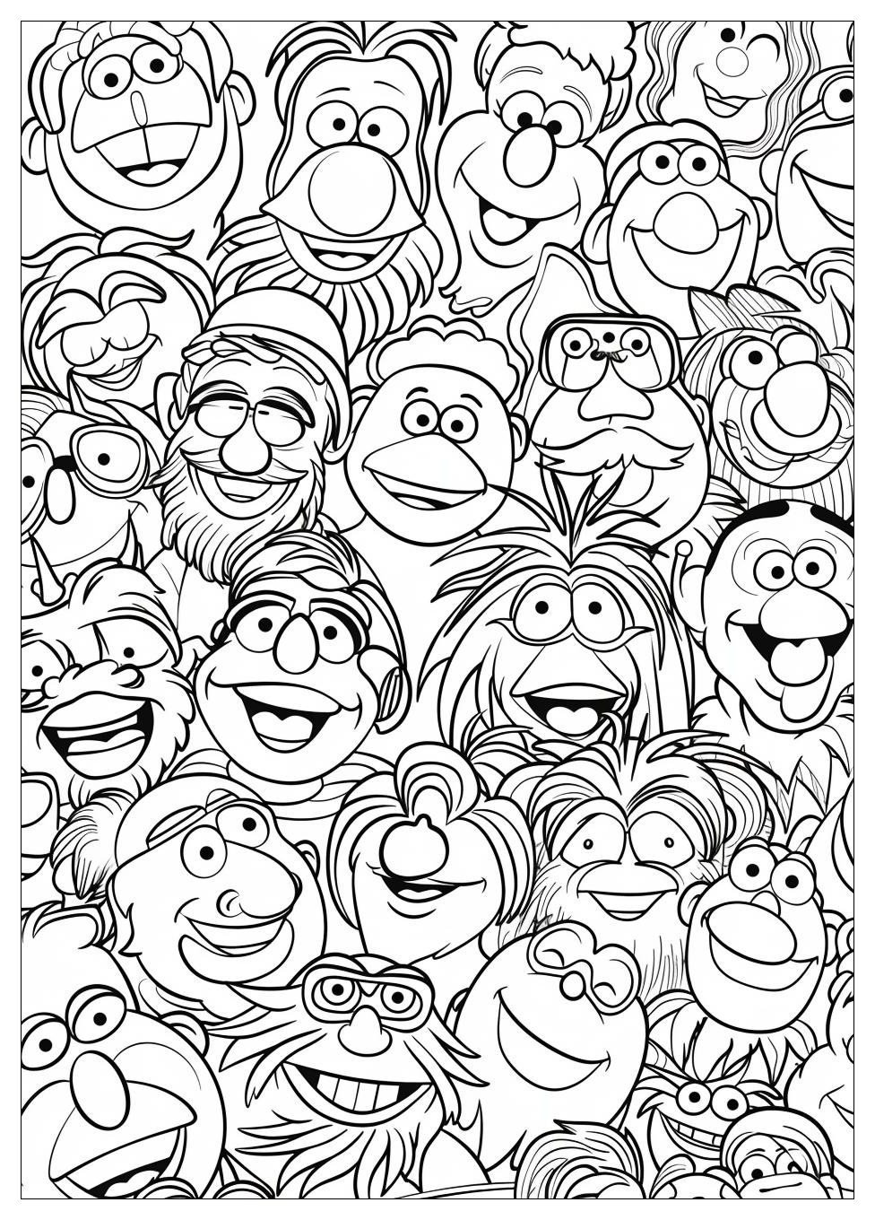 Muppets Coloring Pages-19