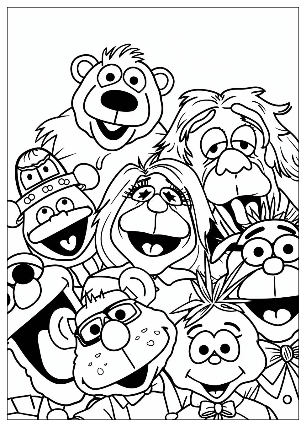 Muppets Coloring Pages-3