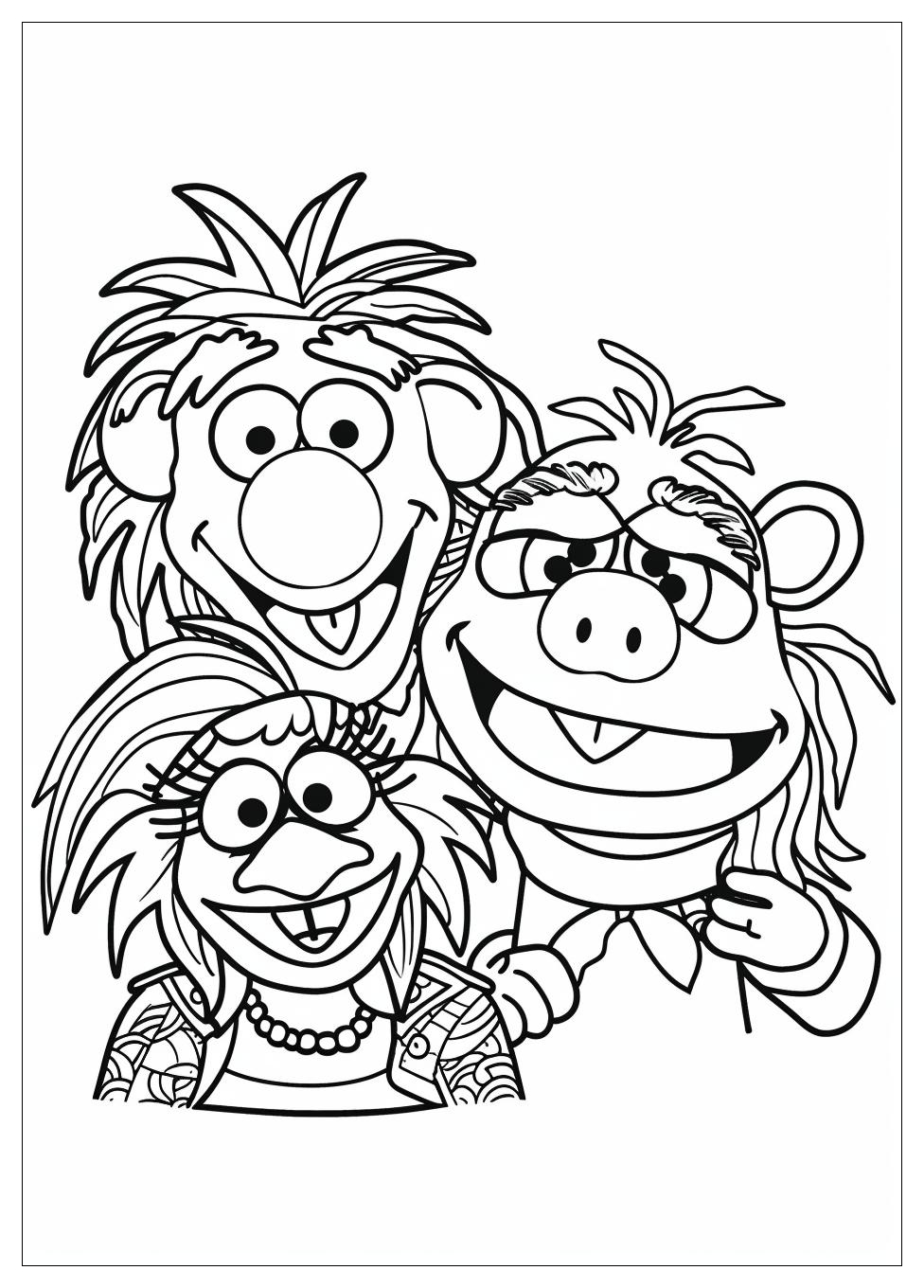 Muppets Coloring Pages-9