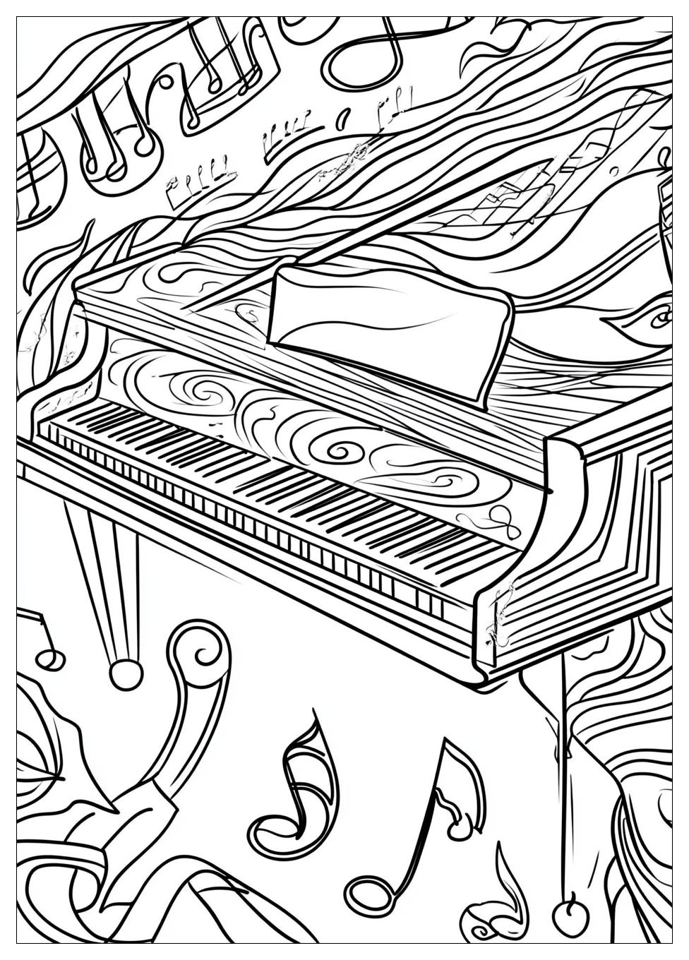 Music Coloring Pages-10