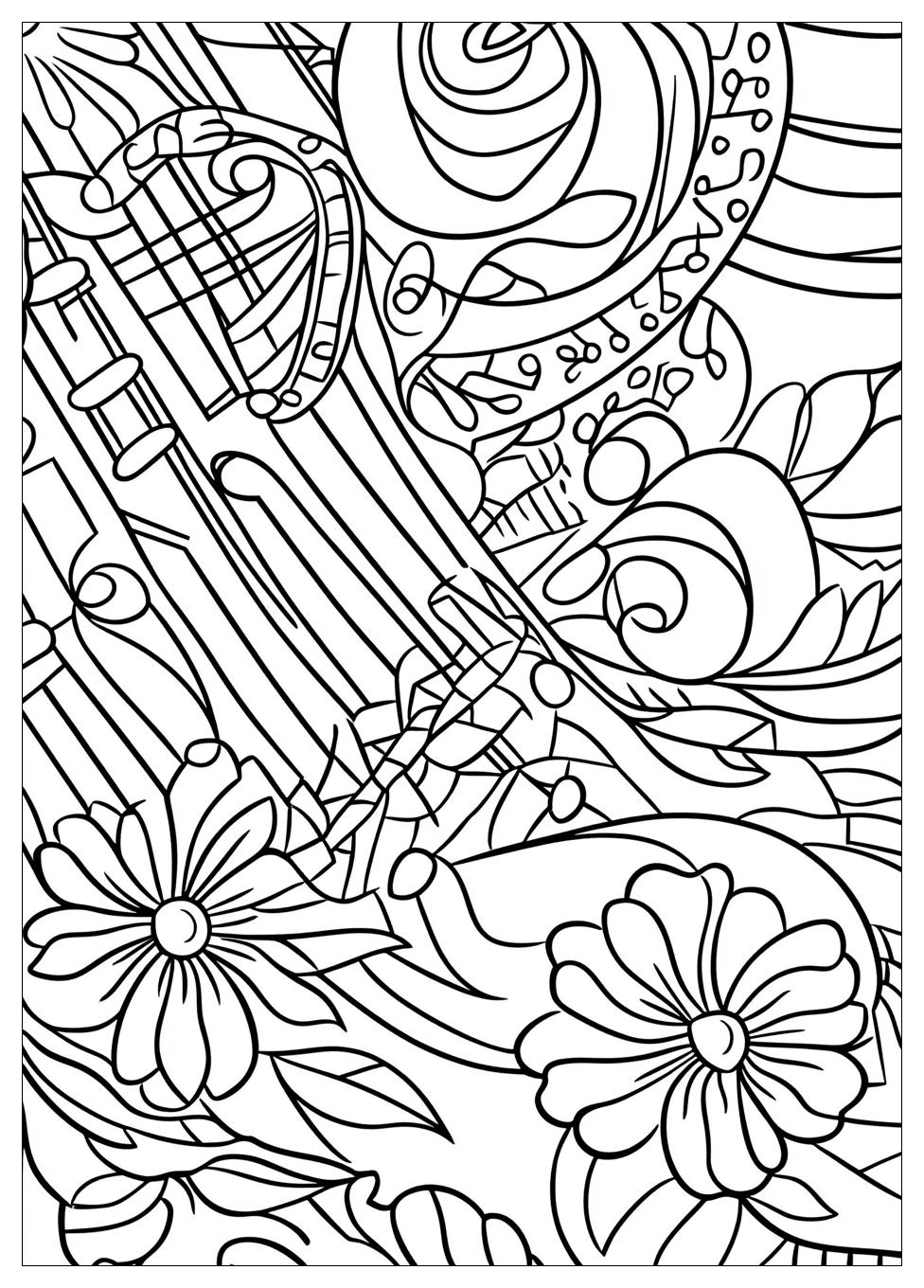 Music Coloring Pages-13