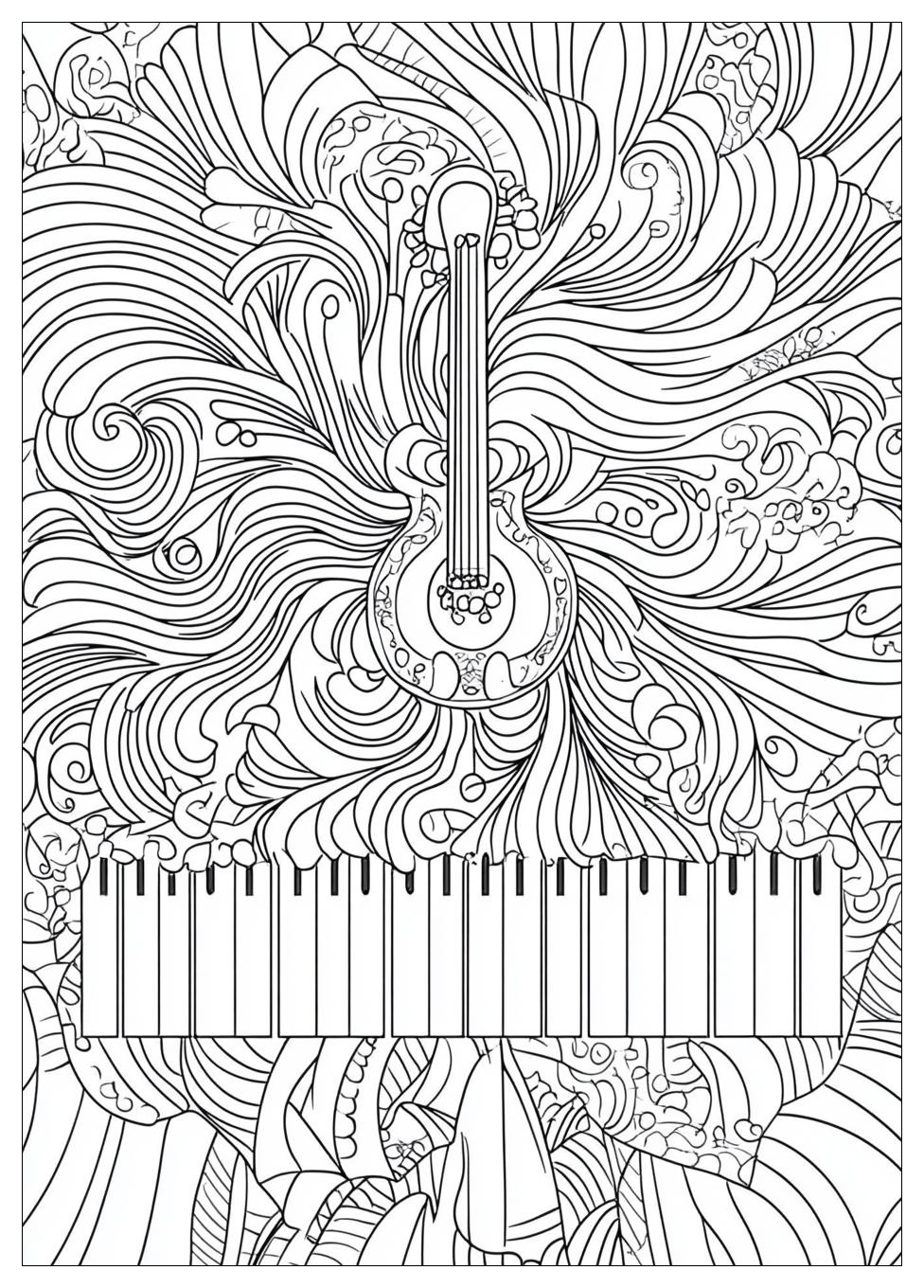 Music Coloring Pages-14