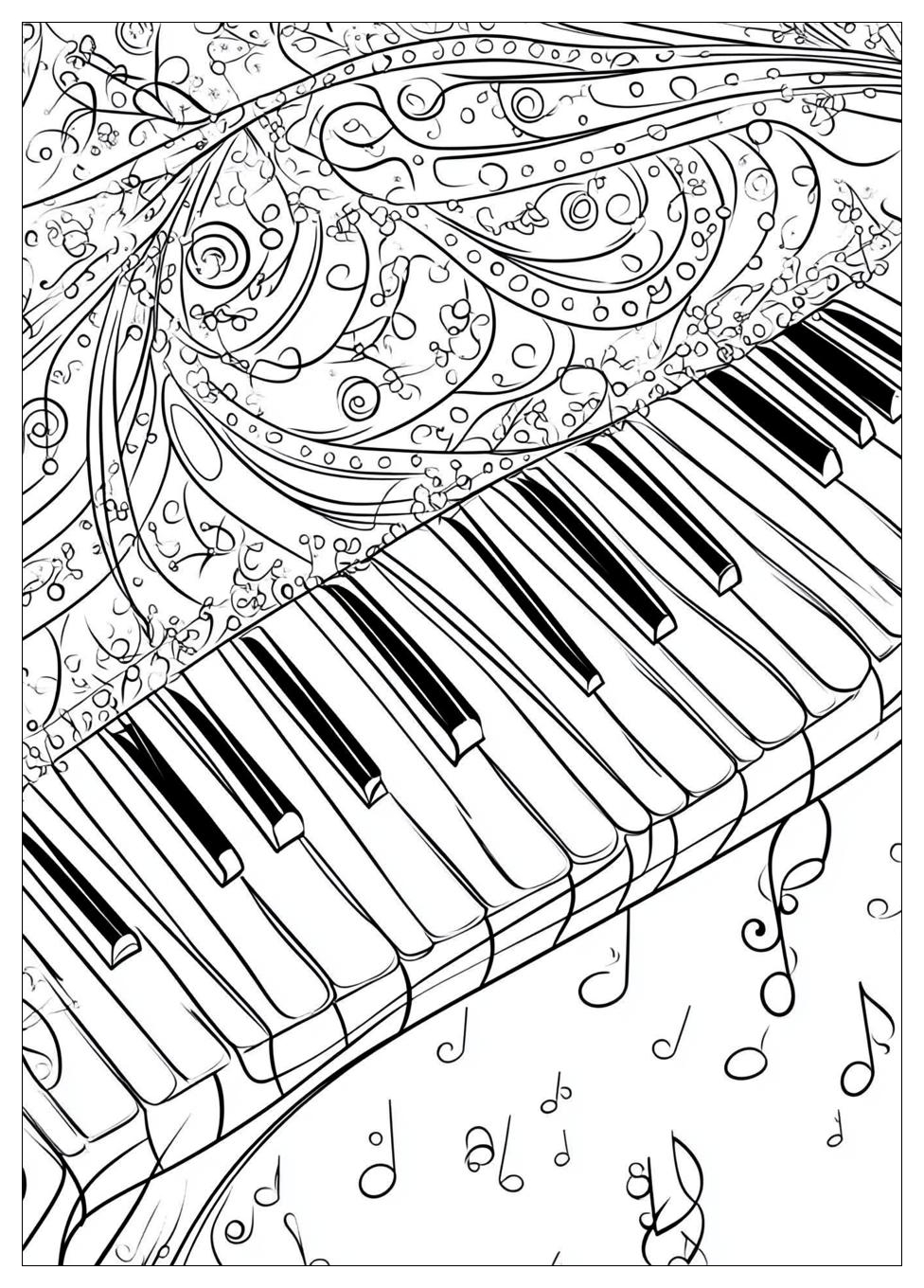 Music Coloring Pages-17