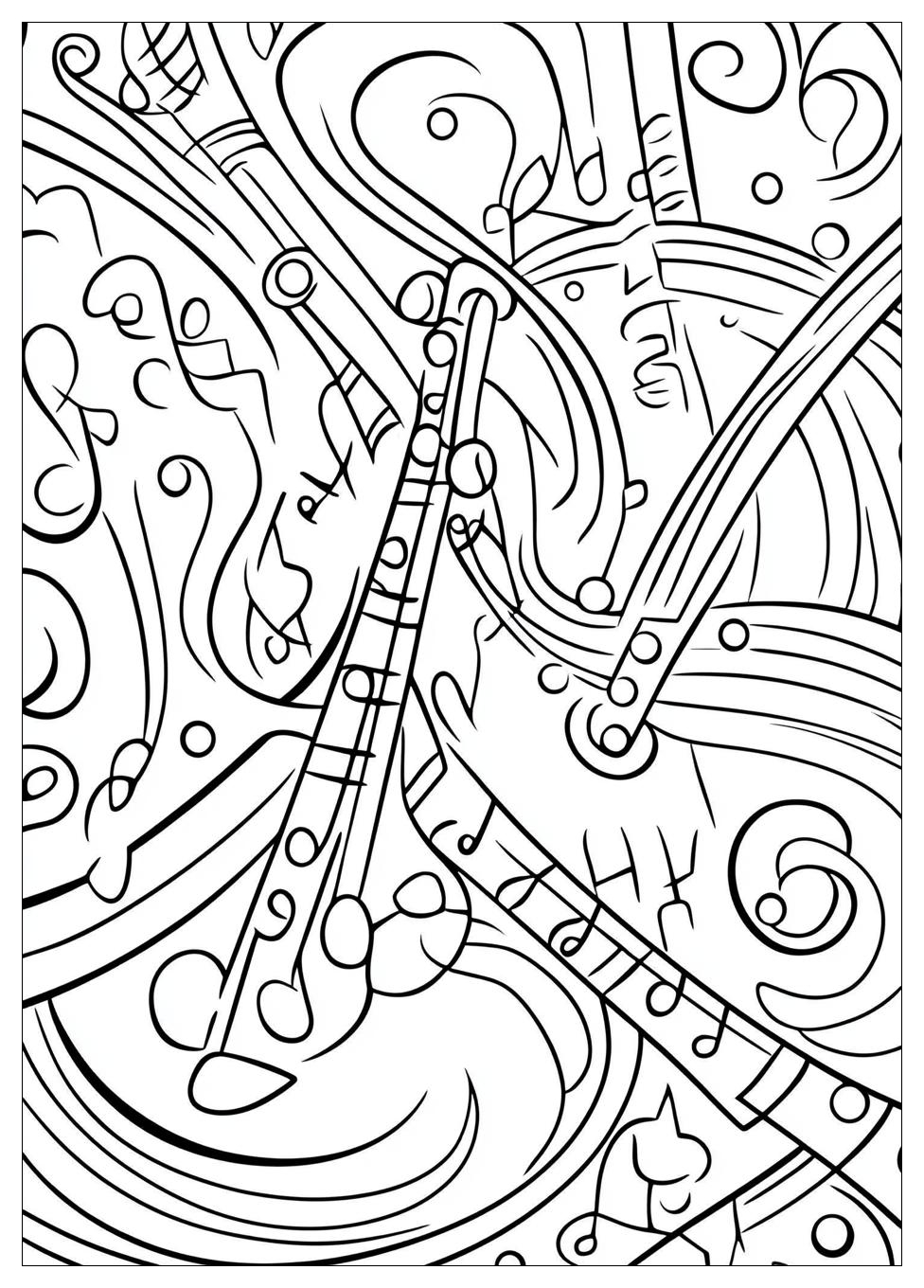 Music Coloring Pages-2