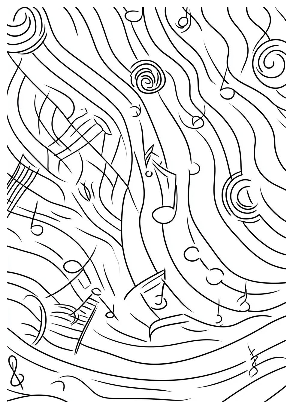 Music Coloring Pages-7