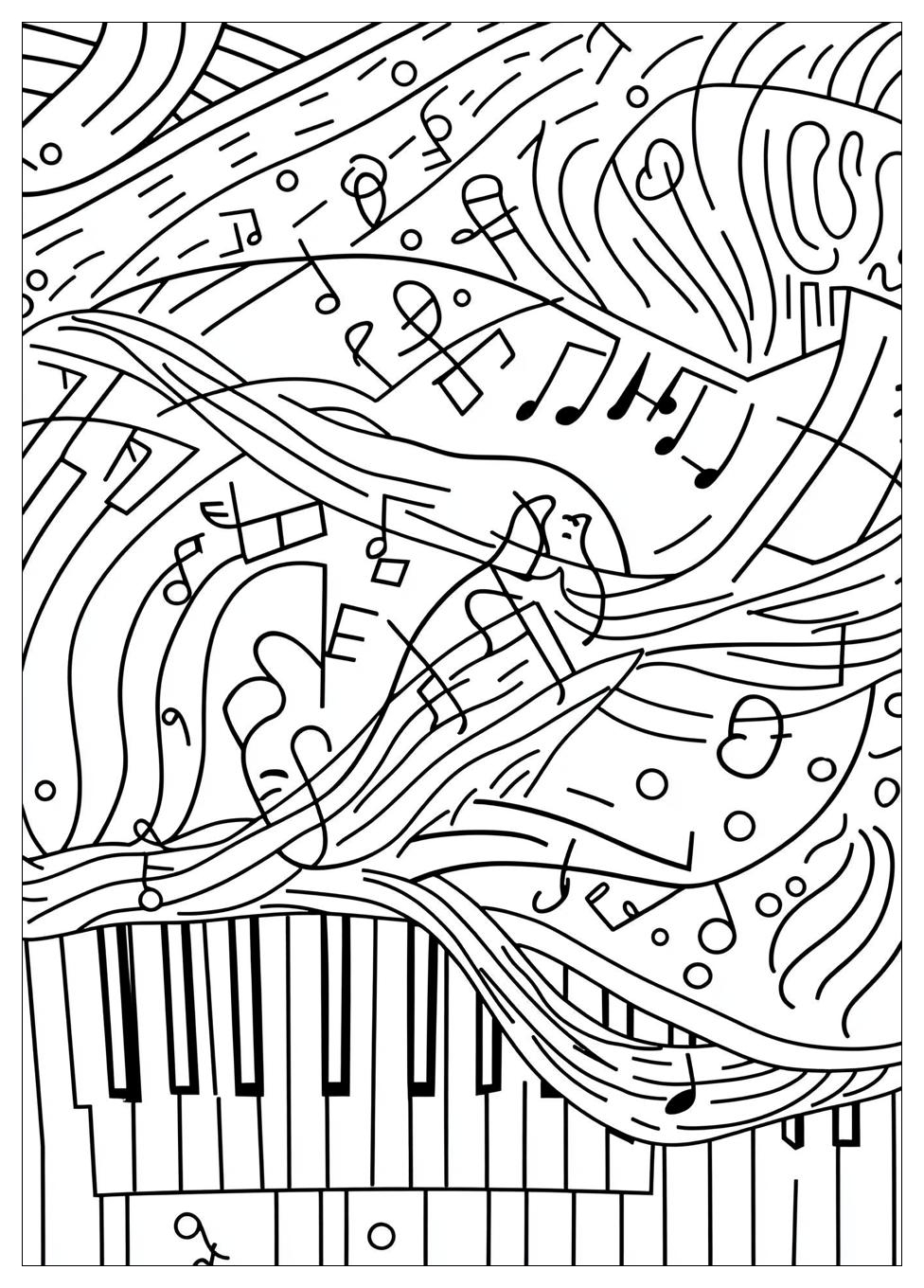 Music Coloring Pages-9