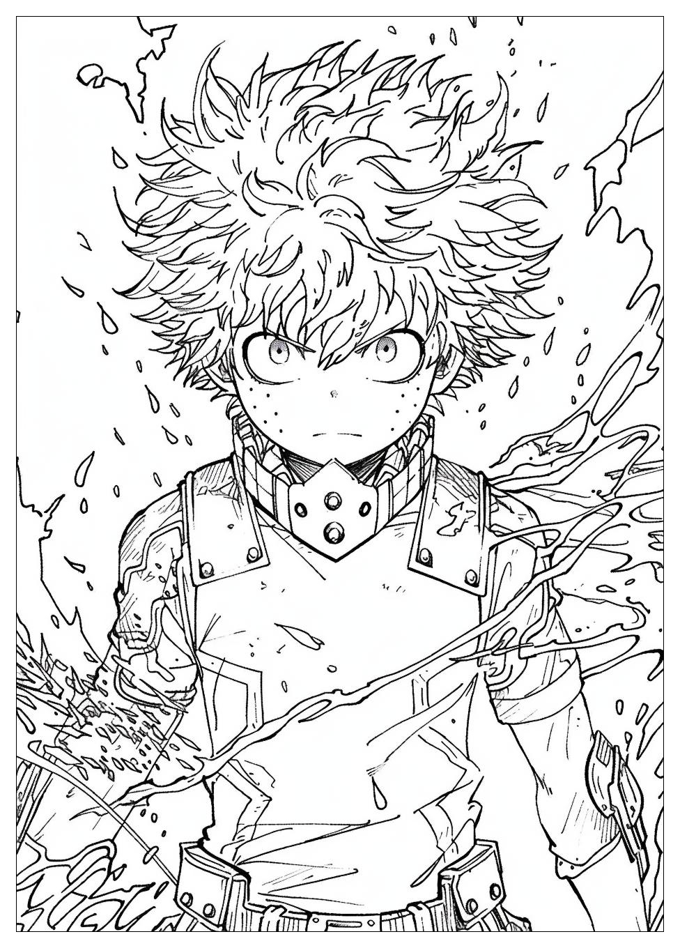 My Hero Academia Coloring Pages-5