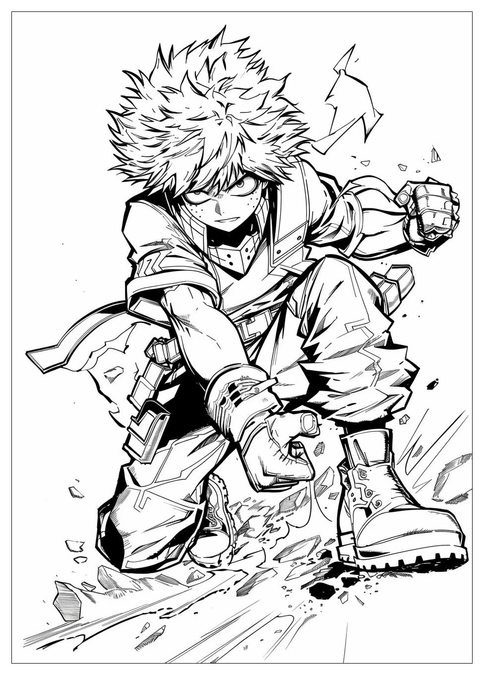 My Hero Academia Coloring Pages-8