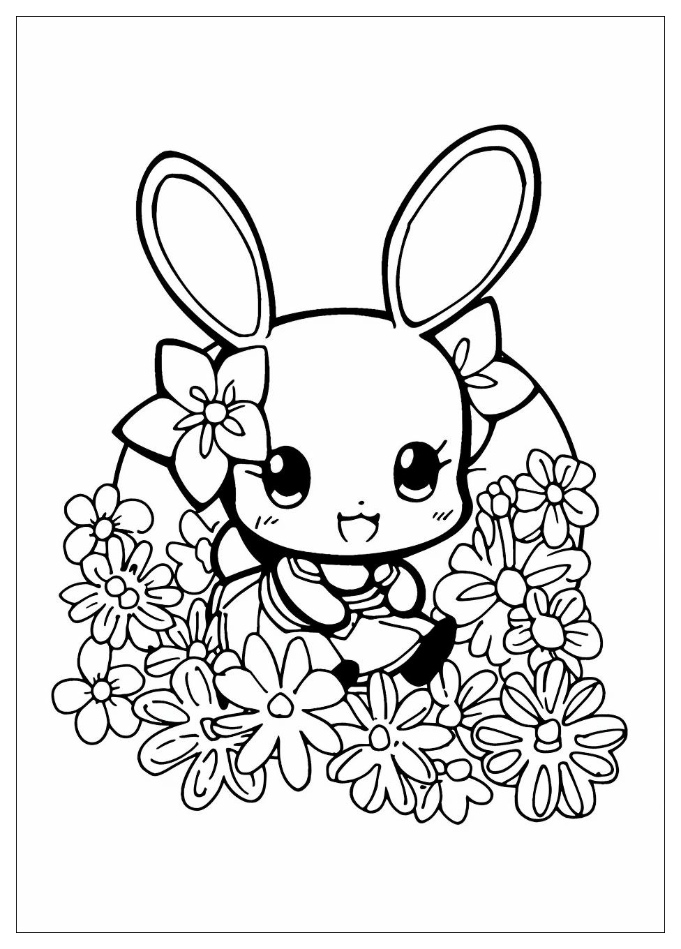 My Melody Coloring Pages-11