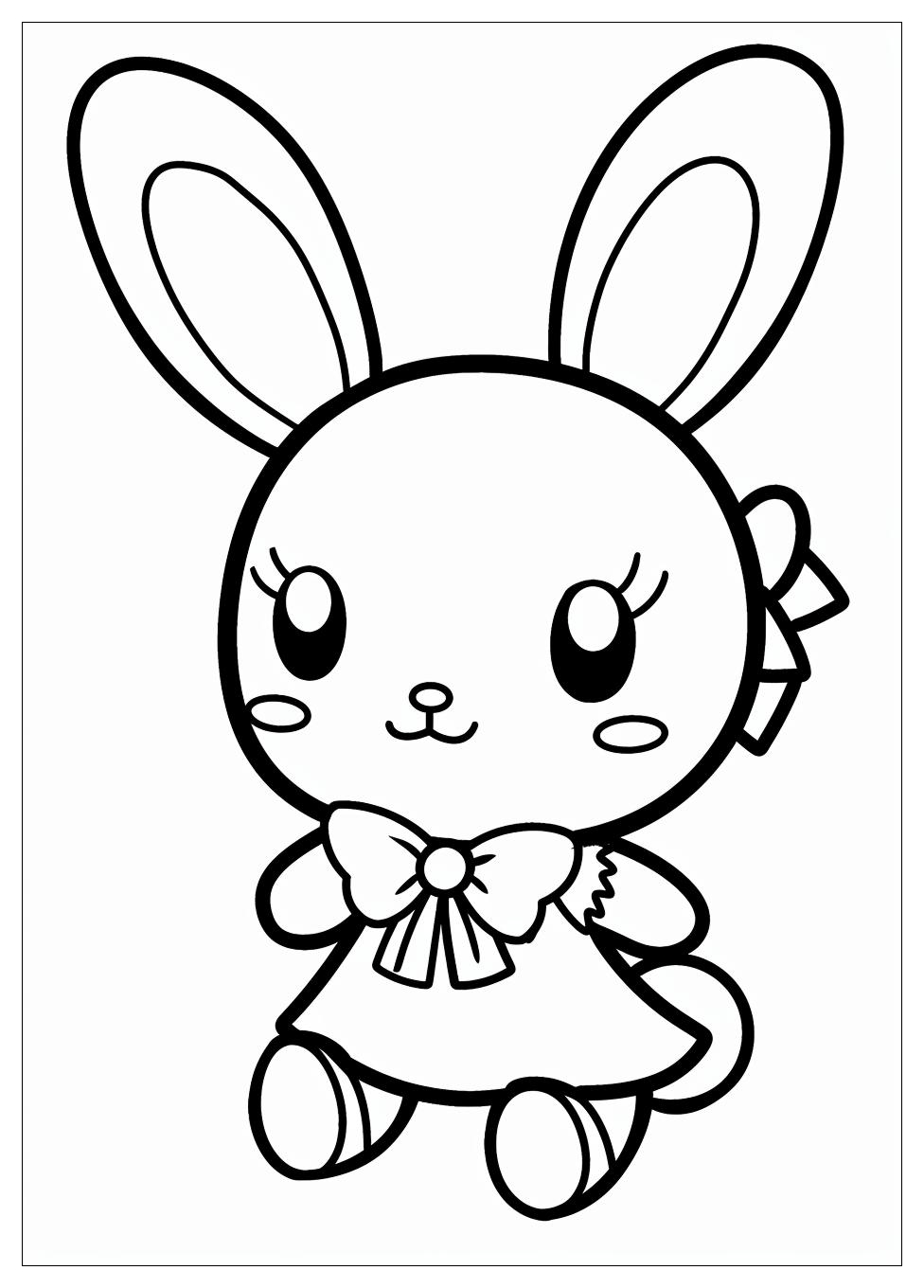My Melody Coloring Pages-12
