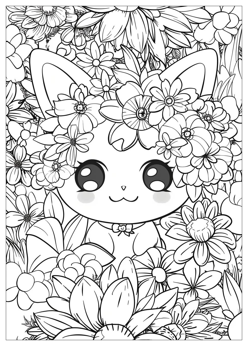 My Melody Coloring Pages-16