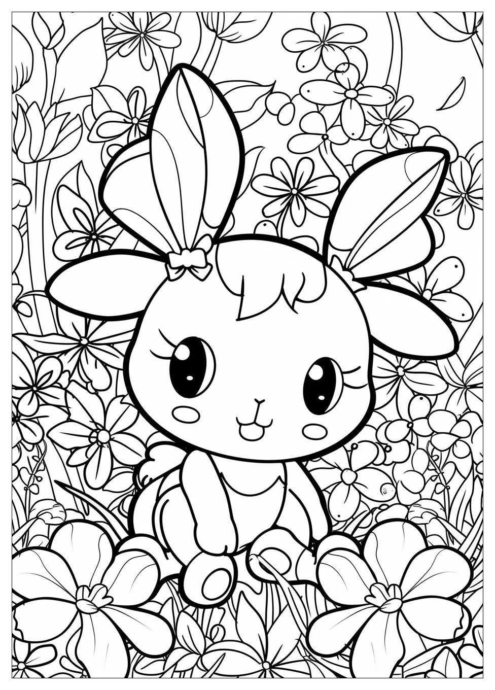 My Melody Coloring Pages-18