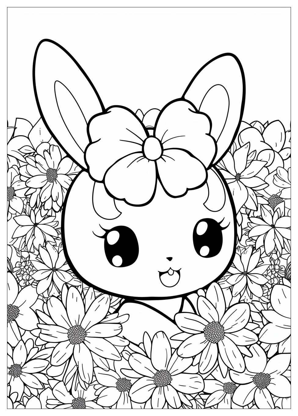 My Melody Coloring Pages-19