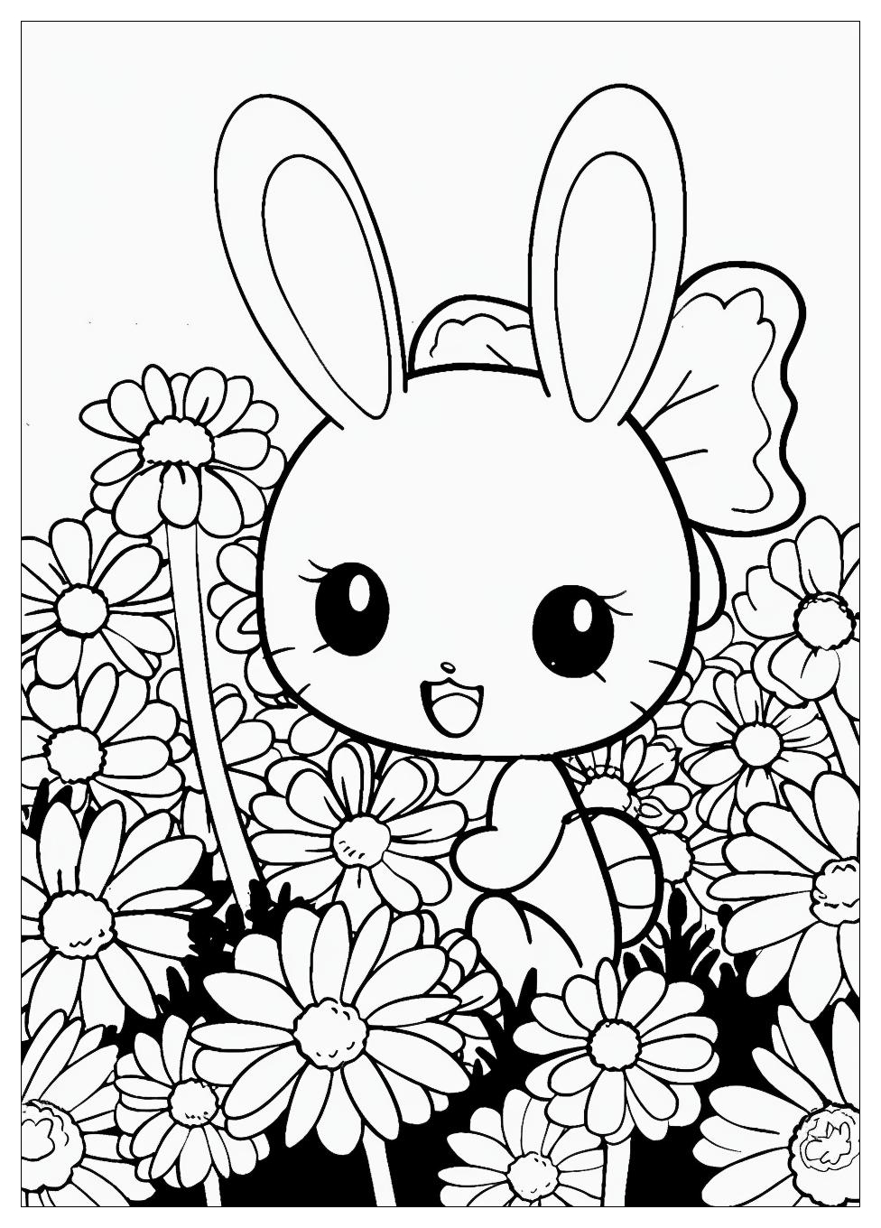 My Melody Coloring Pages-9