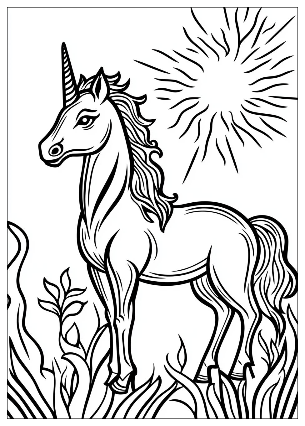 Mythical Animal Coloring Pages-8