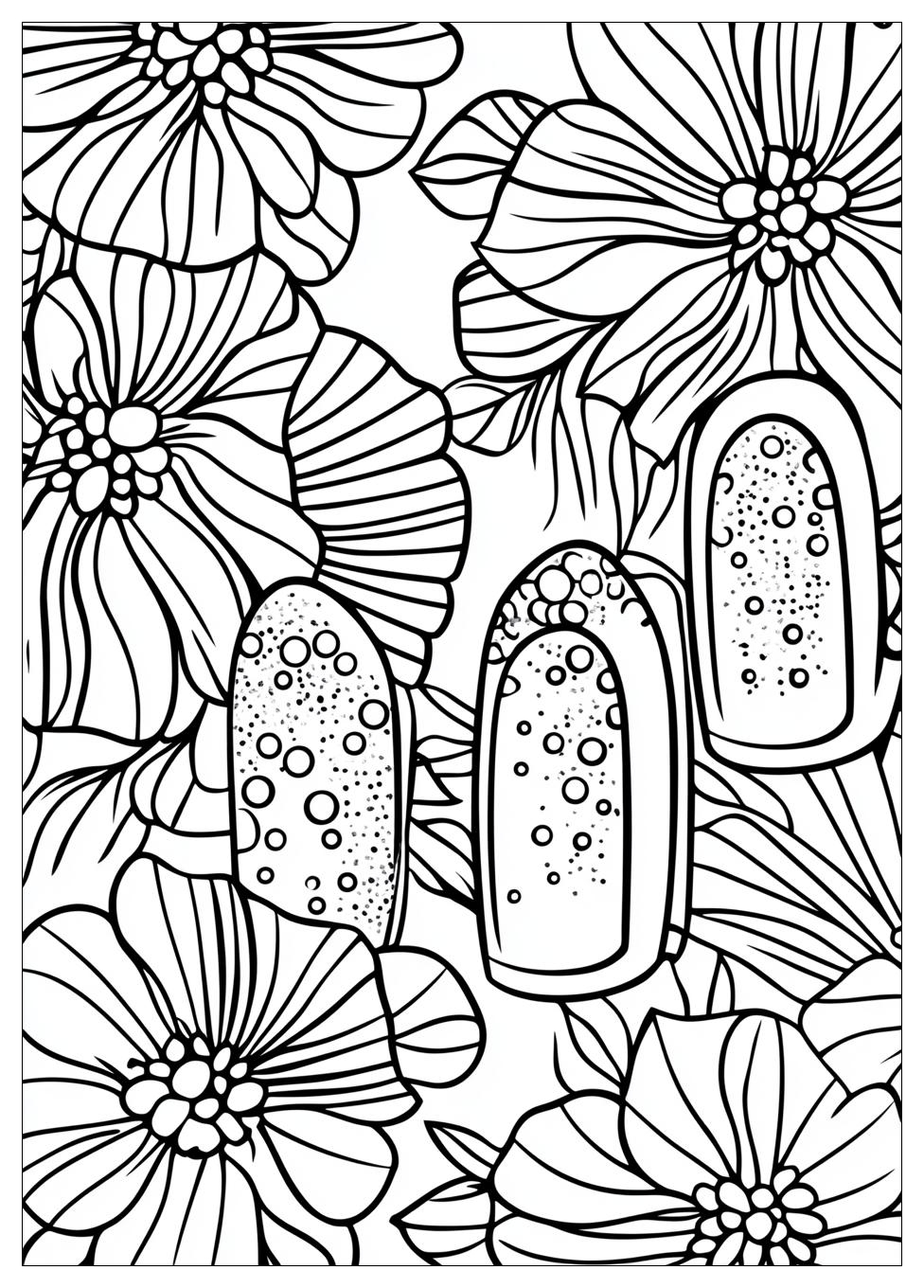 Nail Coloring Pages-13