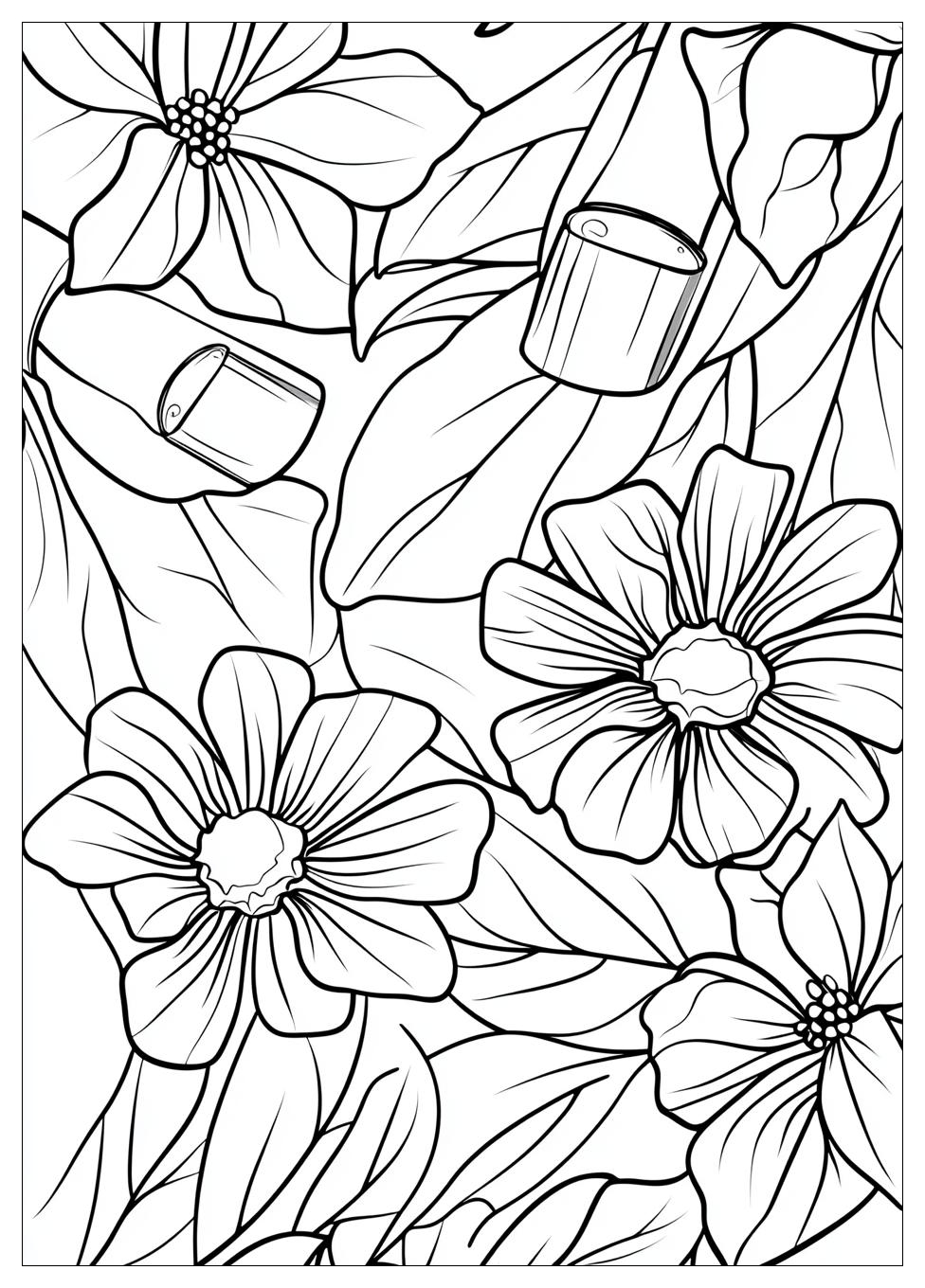 Nail Coloring Pages-7