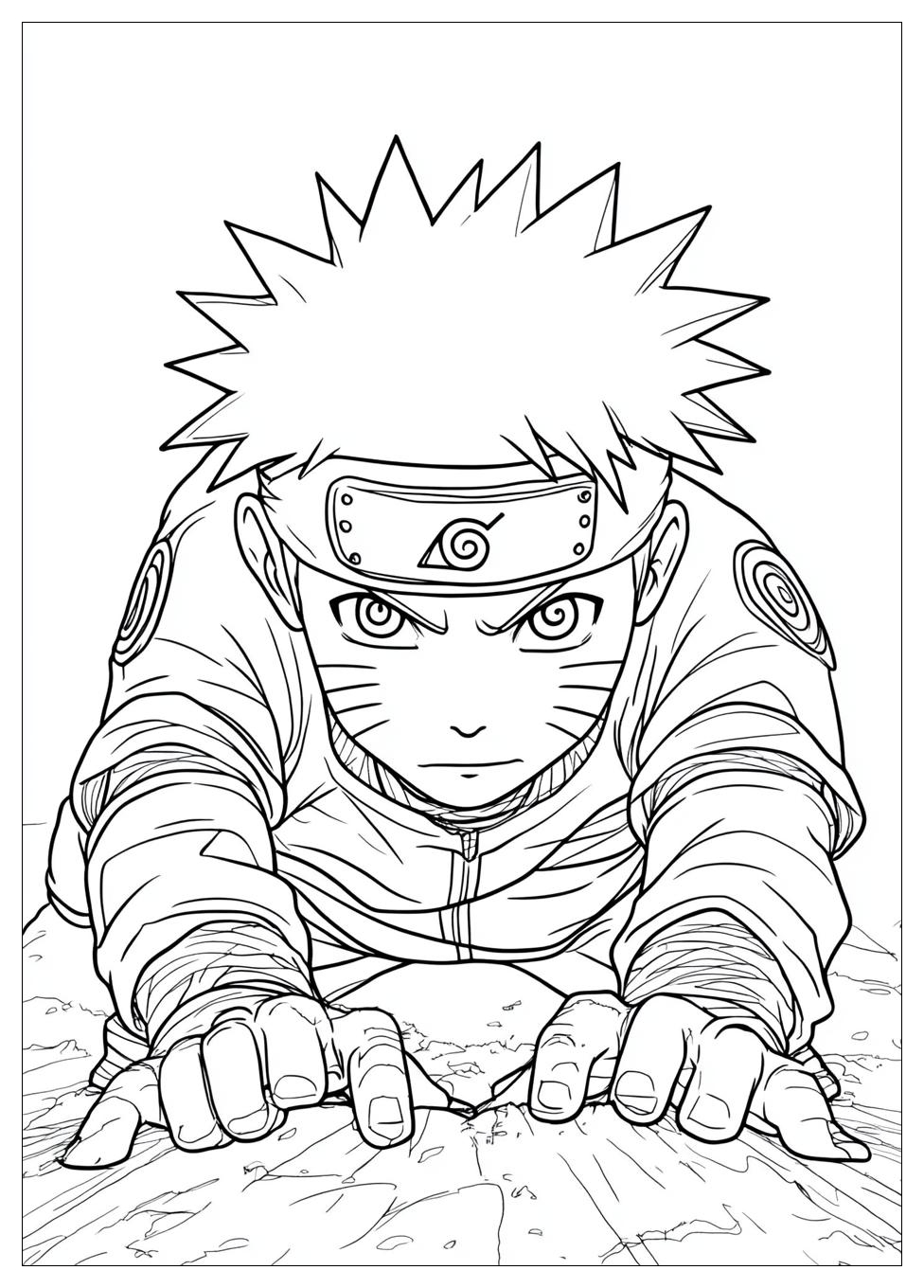 Naruto Coloring Pages-12