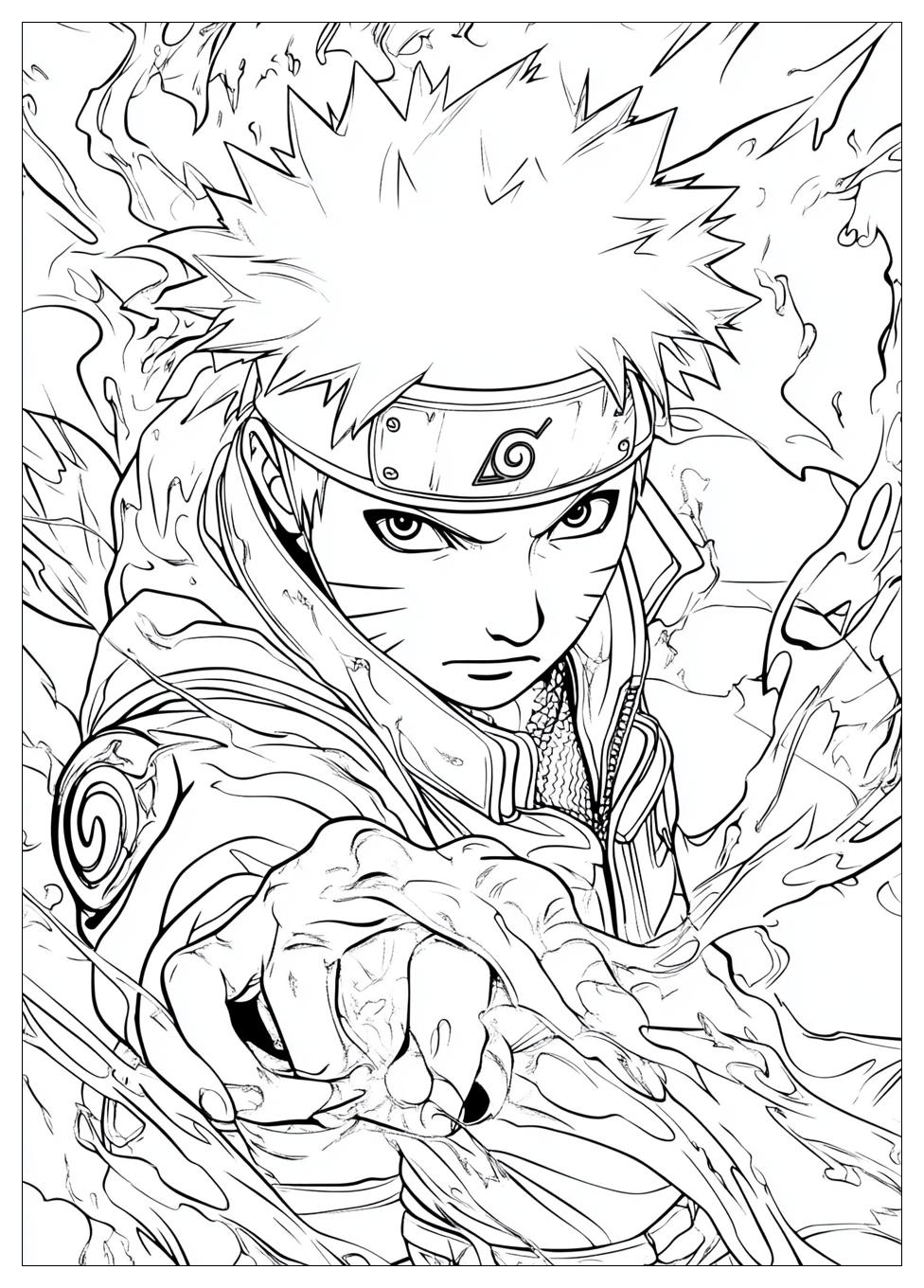 Naruto Coloring Pages-17