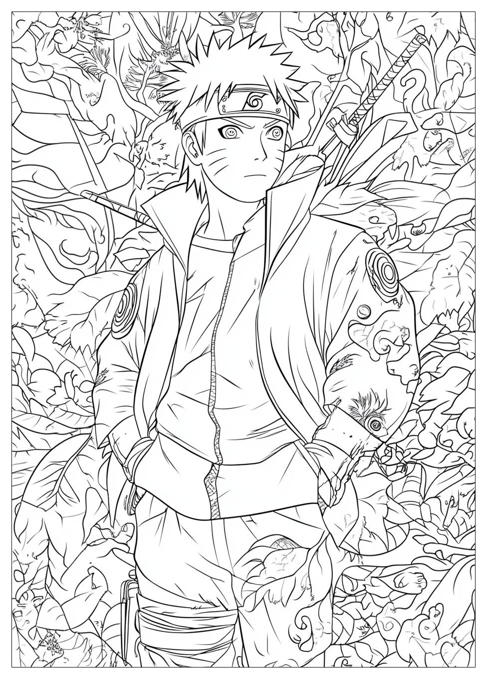Naruto Coloring Pages-4
