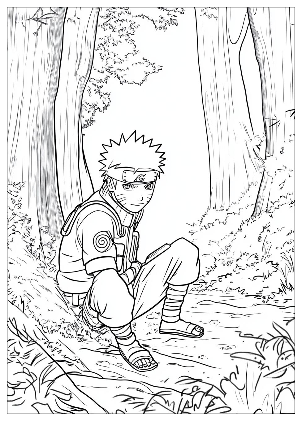 Naruto Coloring Pages-8