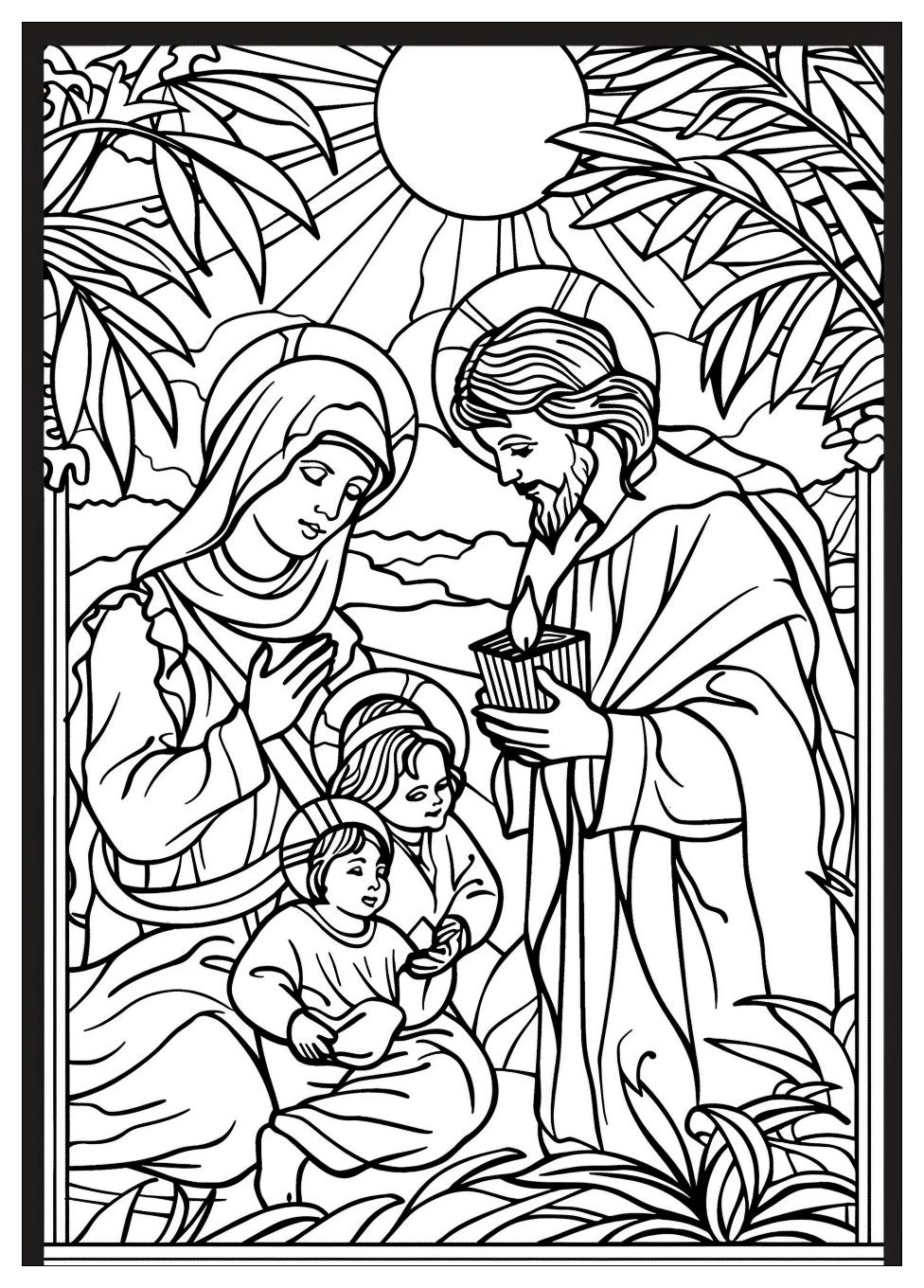 Nativity Coloring Pages-20