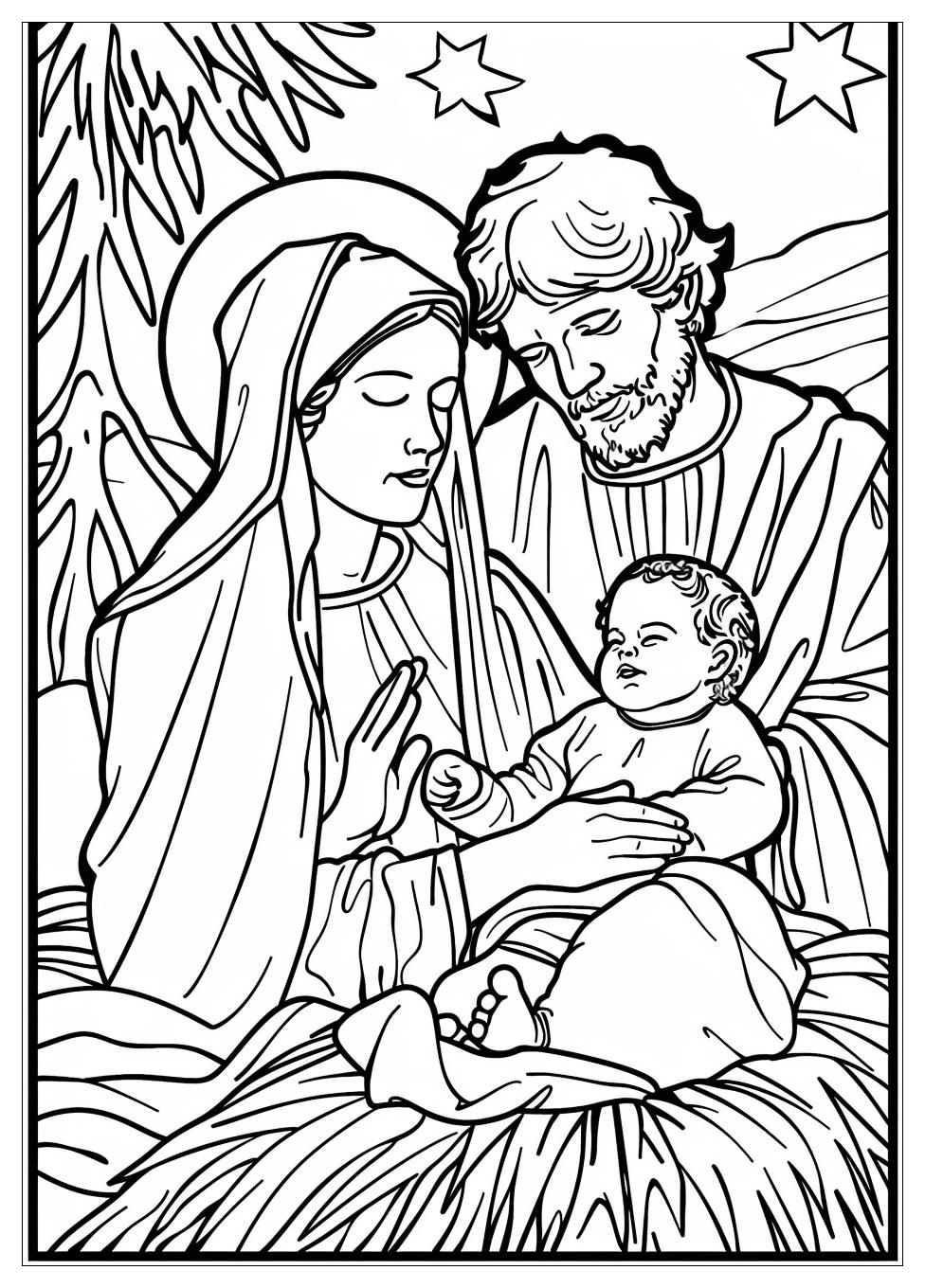 Nativity Coloring Pages-9