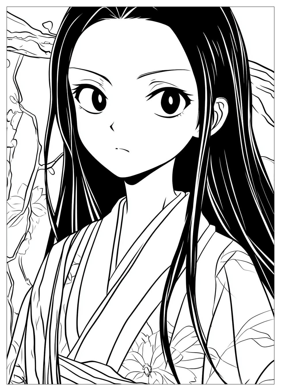 Nezuko Coloring Pages-6