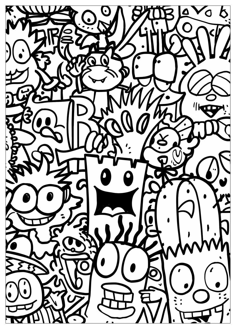 Nickelodeon Coloring Pages-12