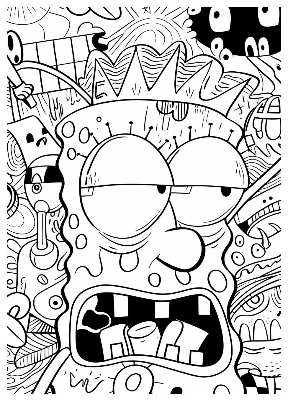 Nickelodeon Coloring Pages-19