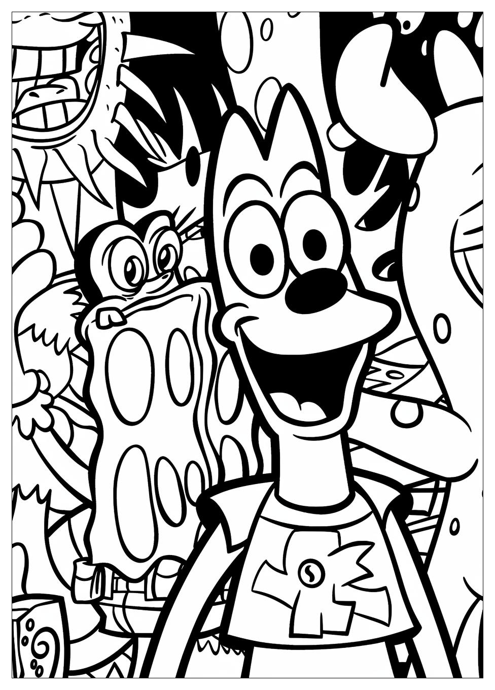 Nickelodeon Coloring Pages-3