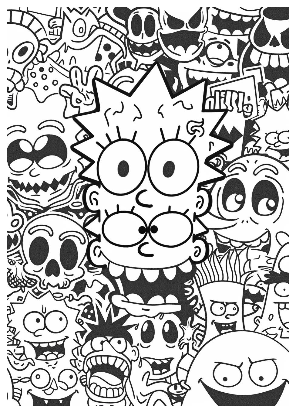 Nickelodeon Coloring Pages-6