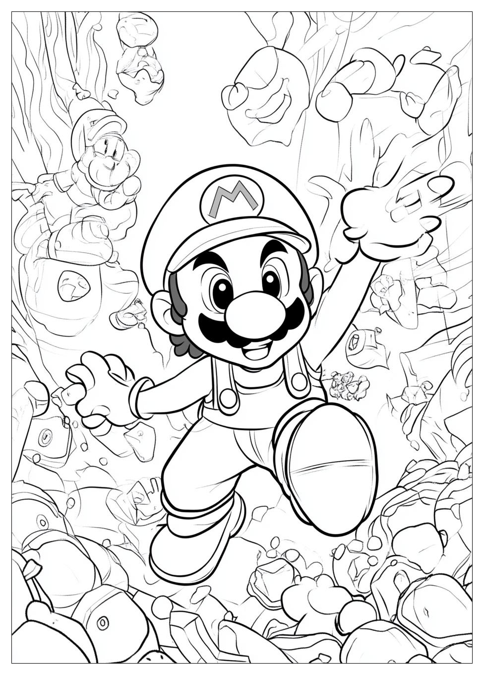 Free Printable Nintendo Coloring Pages 10 Nintendo Coloring Pages-10