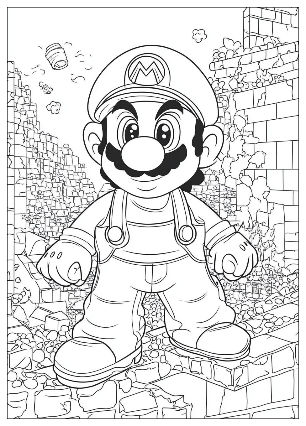 Free Printable Nintendo Coloring Pages 20 Nintendo Coloring Pages-20