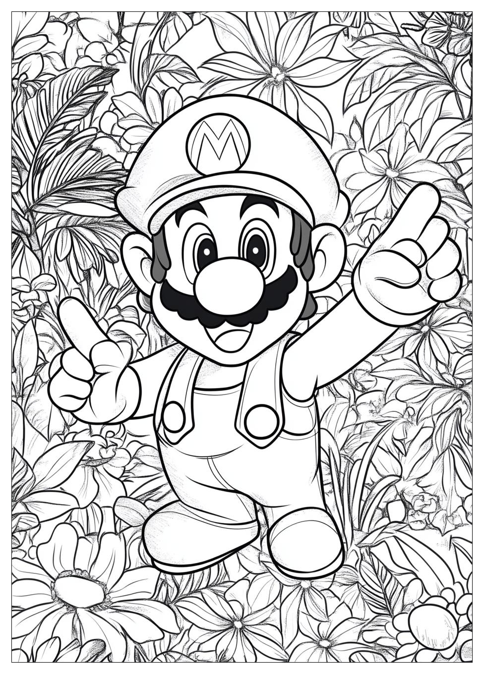 Free Printable Nintendo Coloring Pages 4 Nintendo Coloring Pages-4
