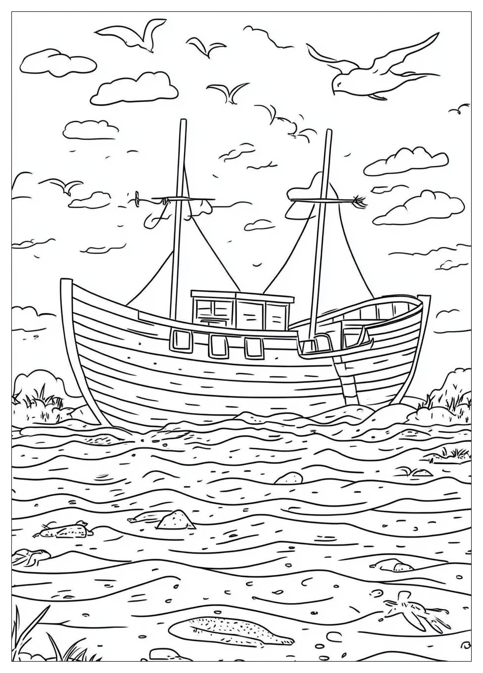Noahs Ark Coloring Pages-1