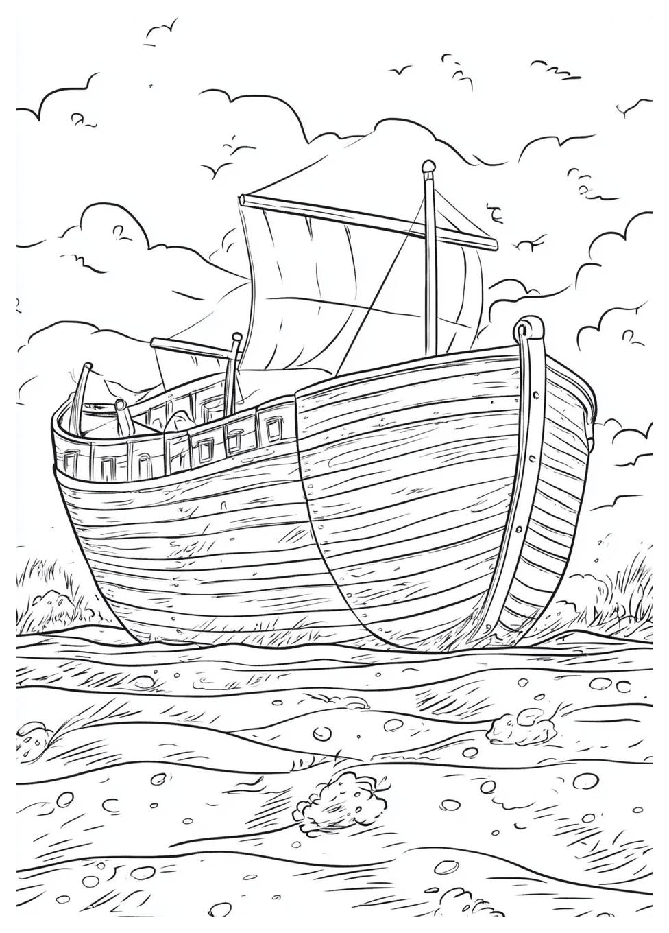Noahs Ark Coloring Pages-12