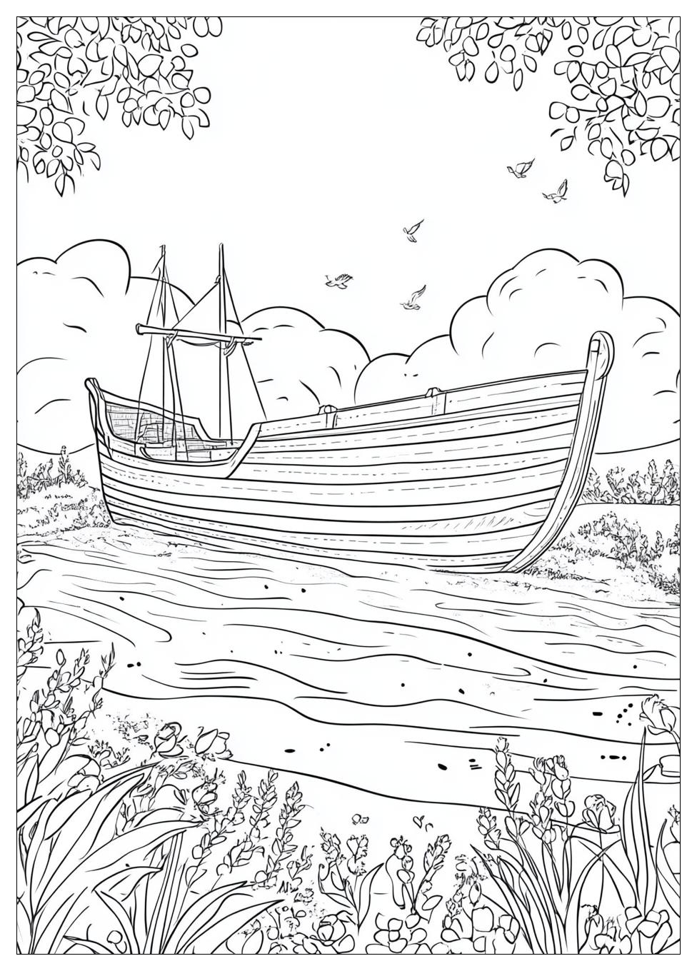 Noahs Ark Coloring Pages-15