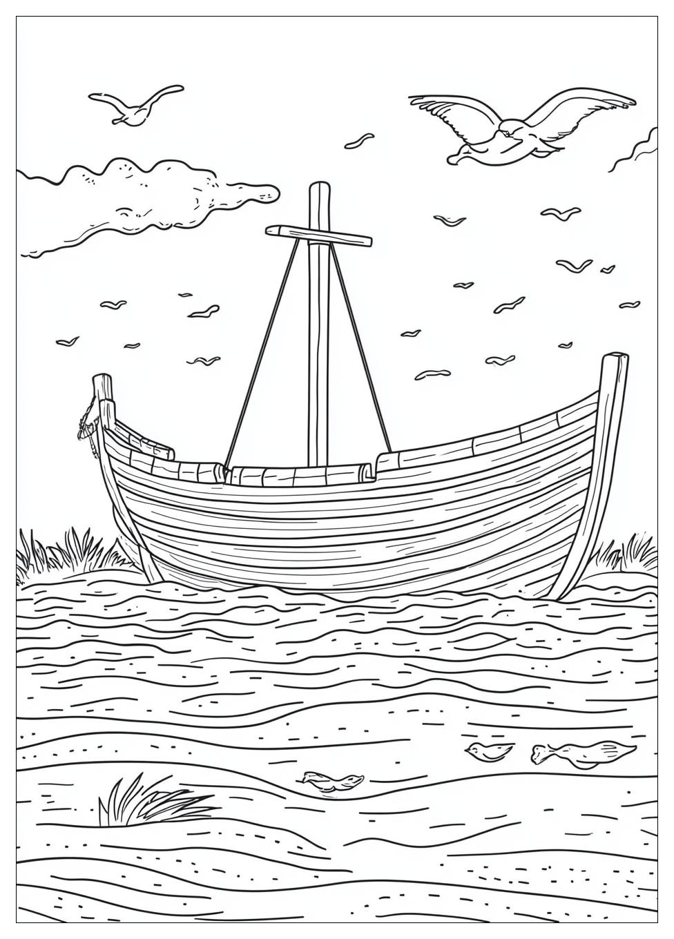 Noahs Ark Coloring Pages-16