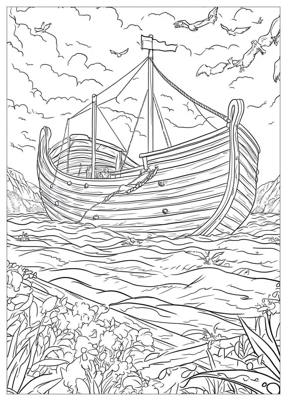 Noahs Ark Coloring Pages-18