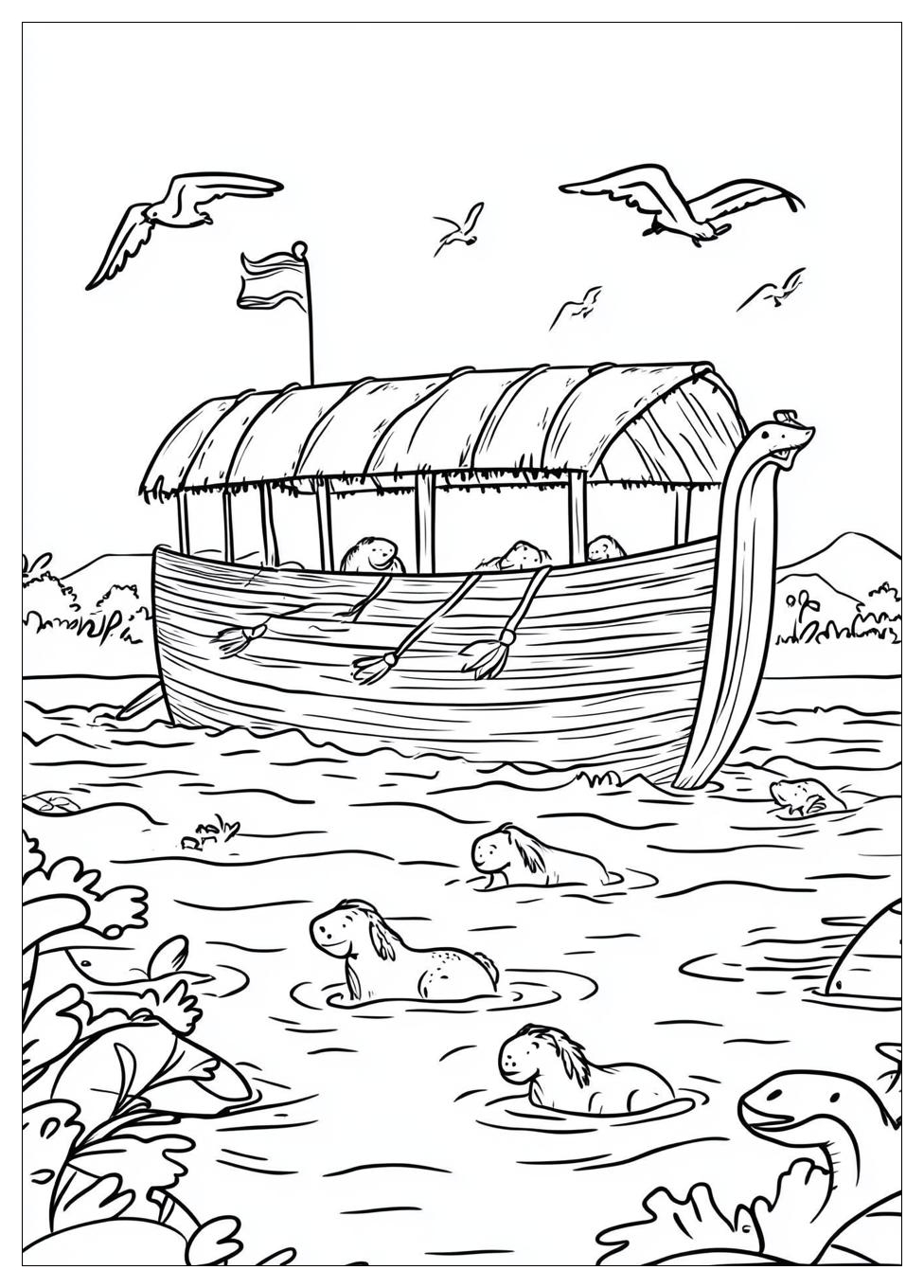 Noahs Ark Coloring Pages-2