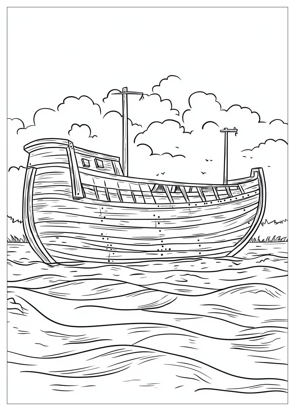 Noahs Ark Coloring Pages-4